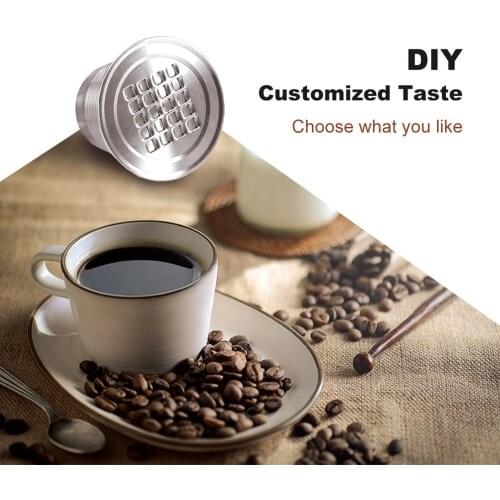 New Upgraded Reusable Coffee Capsule For Nespresso Stainless Steel Coffee Filters Espresso Coffee Crema Maker