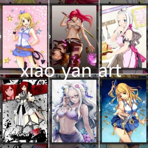 My Hero Anime Diamond Painting Diamond Inlaid Diamond Mosaic Diamond Embroidery Cross Stitch Kit Home Decor