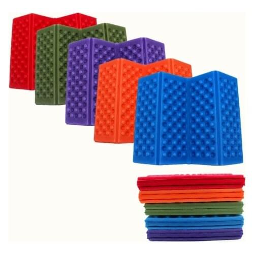Soft Waterproof Dual Camping Hiking Picnic Portable Cushion Seat Pad Outdoor Folding Camping Moistureproof Cushion Mattress Pad