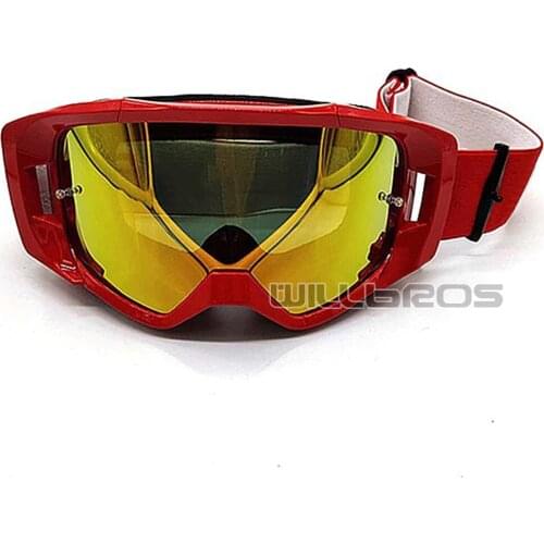 Delicate Fox Vue Goggles Mens Woman Unisex Motocross Motorbike Mountain Bicycle Offroad Helmet Glasses
