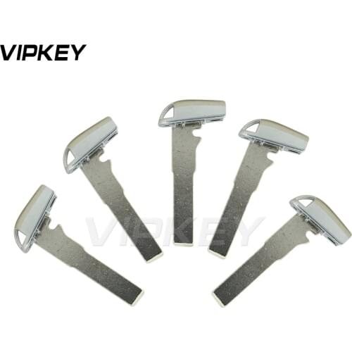 Remotekey 5pcs emergency key blade SIP22 for Jeep Renegade replacement Smart insert key blade