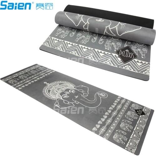 73"x25" 3.5mm-Thick Luxury, High end Eco-Friendly Cork Natural Rubber Yoga Mat. Laser Edge Anti-Friction, Anti-Slip