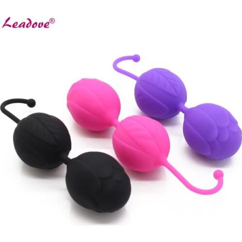 3 Colors Vaginal Geisha Ball Soft Silicone Smart Ball Kegel Ball Ben Wa Ball Vagina Tighten Exercise Machine Sex Toy for Women