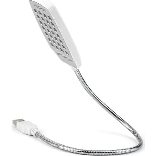 Ultra Bright Portable 28 LEDs USB Book light Flexible Desk Reading Lamp Table Night Lights For Power Bank Laptop PC Computer