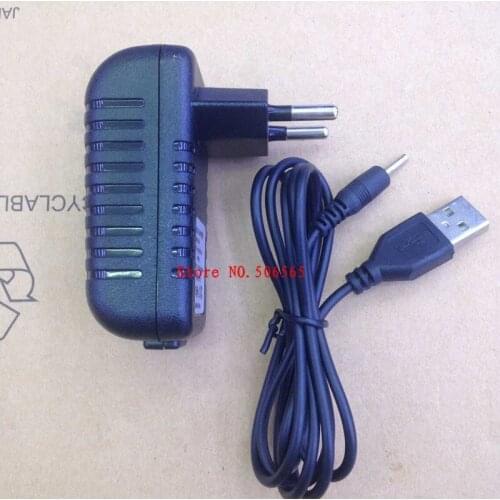 Honghuismart original charger for BaoFeng BF U3 BF UV3R BF U8 etc walkie talkie USB calbe with adapter