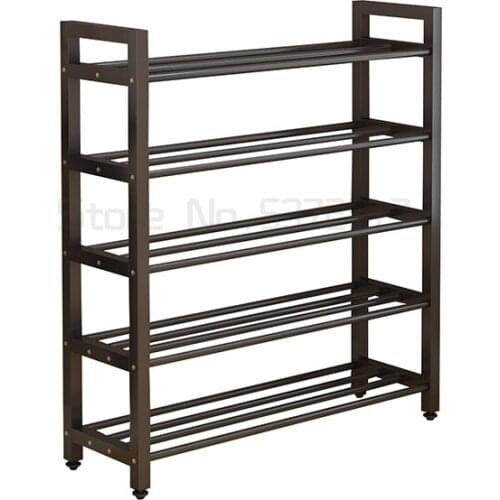 Iron shoe rack strong and durable multi-layer economic reinforced household simple modern shoe cabinet