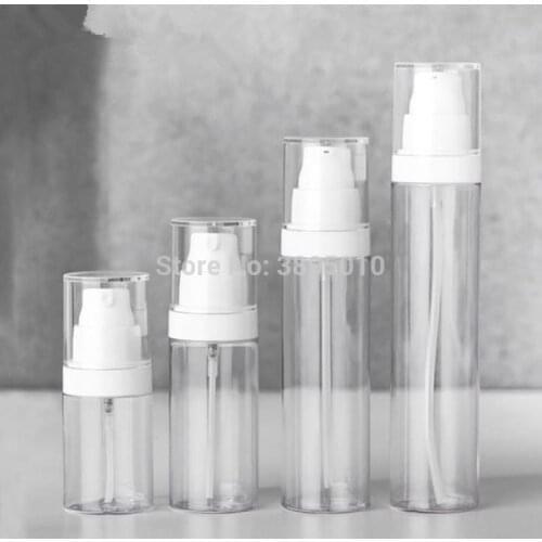 30ml 60ml 80ml 100ml Plastic Spray Bottle Mist Sprayer Cosmetic Refillable lotion pump Bottle for Travel F846