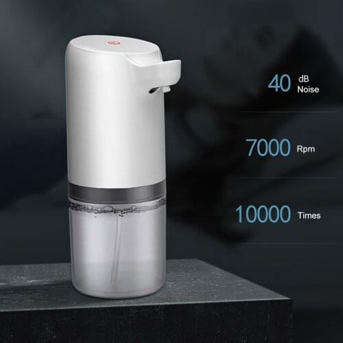 400ml Automatic Soap Dispenser USB Charging Infrared Induction Foam Soap Dispenser Hand Washer Bathroom Touchless Hand Sanitizer