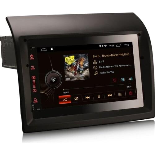 7" Android 10.0 OS Car Multimedia Navigation GPS Radio System Player for Fiat Ducato 2007-2015 with Split Screen Support