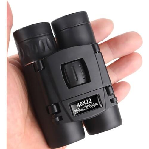 Folding Mini Telescope 40x22 HD Powerful Binoculars 2000M Long Range For Hunting Outdoor Camping Travel Kids Gift Binocular