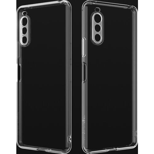 For Sony Xperia 1 10 II Case Slim transparent Soft TPU Lens protection back cover case for Sony Xperia 5 II 1 5 10 ii Xperia5II