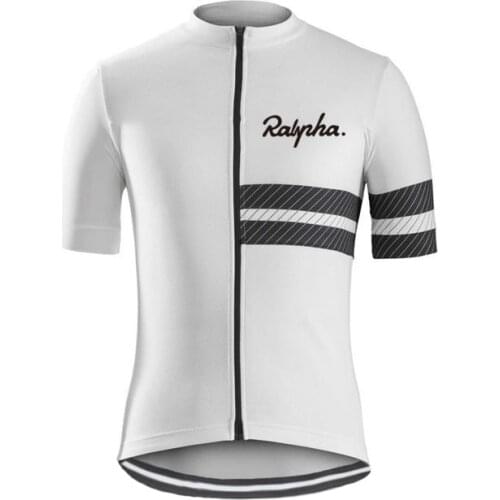 Cycling Jersey 2020 Pro Team Summer Breathable Jerseys Bike Shirt Mens Mountain Bike Ciclismo White Sportswear Maillot Ciclismo