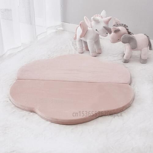 Ins Petal Cushion Foldable Baby Game Cushion Multifunctional Combination Lazy Cushions Childrens Room Decoration