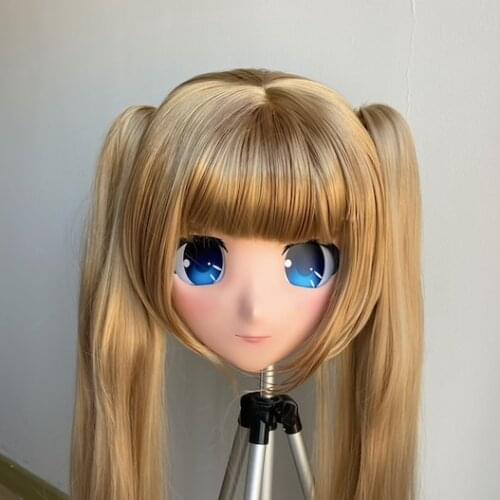 KGM 034) Handmade Girl Resin Cosplay Role Play Crossdresser Doll Transgender Japan Kigurumi Anime Eriri Spencer Sawamura Mask