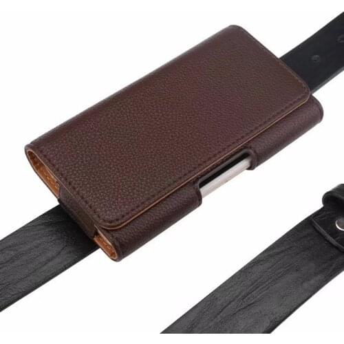 Holster Belt Clip Leather Mobile Phone Case Pouch For HTC U11+ U11 Life,ZTE Blade Force/nubia Z17 lite,Yota YotaPhone 3 Yota3
