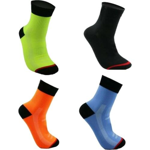Unisex MTB Cycling Riding Running Sport Basketball Breathable Long Tube Socks