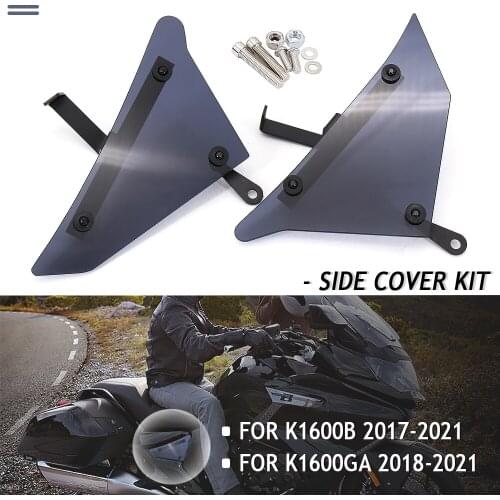 NEW Motorcycle For BMW K1600 B K1600 Grand America Side Plastic Plates Cover Panel Gas Fuel Tank Decal Trim Guard Protector