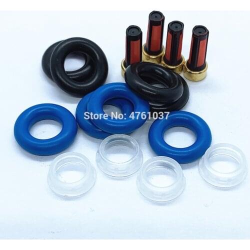 Whole sale 4Sets For Mazda 6 fuel injector repair kit for part #0280156156 0280156248 0280156154