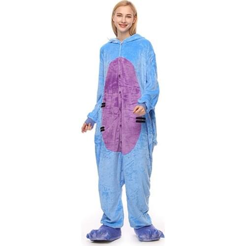 Adult Pajamas Onesie Women Pyjamas Pijama Donkey Onesies For Adults Winter Sleepwear Onepiece Night Suits 2019