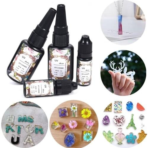 10/25 g UV Resin Glue Clear Gel Hard Soft Type Non-toxic Quick-drying Solar Solidify For DIY Silicone Epoxy Molds Jewelry Making