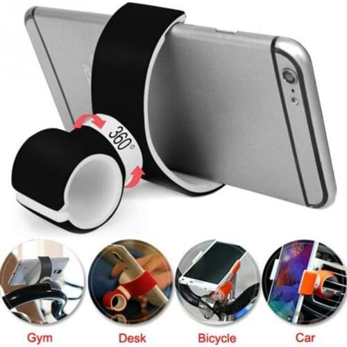 Universal Air Vent Mount Car Holder Stand 360 Rotating Bike Bicycle Cell Phone Holder For iPhone FOR Samsung FOR Xiaomi