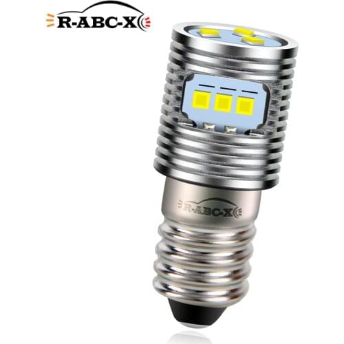 1 PCS White P13.5S 6-24V CSP LED Lamp Bulb Flashlight Replacement Torch Emergency Flashlight Bulbs Work Light 6V 12V 24V