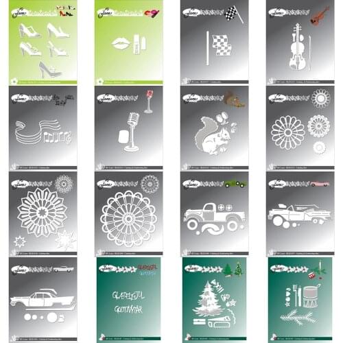 AliliArts Metal Cutting Dies Christmas Ornaments diy Scrapbooking Photo Album Decorative Embossing PaperCard Crafts Die 2020