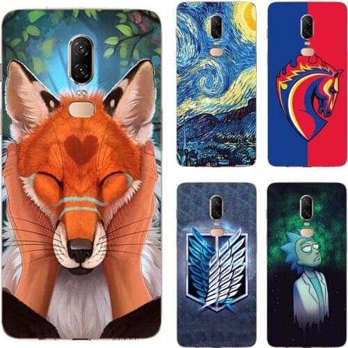 For Oneplus 6 Case Soft Silicone For Oneplus 6 Cover For One Plus 6 Cases for One plus 6 Oneplus6 Coque 6.28"