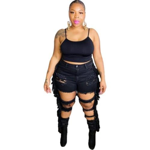 High Waist Black Jeans Stacked Pants Women Long Trousers Street Style Autumn New Fashion Slim Fit Button Denim Pencil Pants