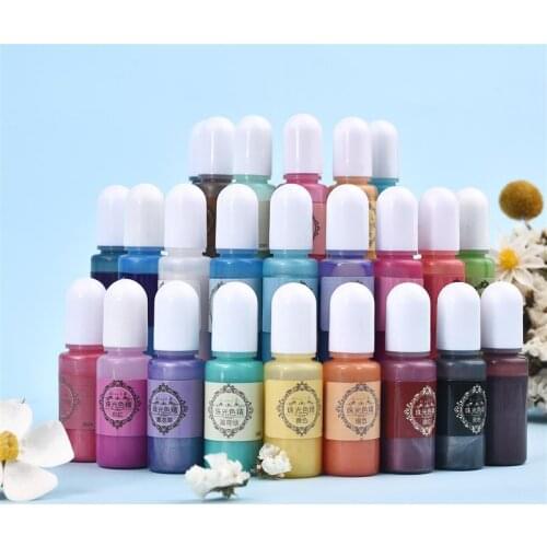 10ML Epoxy Resin Diffusion Pigment Epoxy Resin Pigment alcohol ink Liquid Colorant Dye Ink Diffusion Resin Crafts