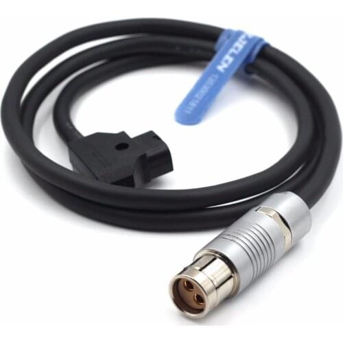 ARRI Alexa camera power cable, D-tap to 2 pin connector plug For camera ARRI Alexa XT/SXT/XT PLUS power cable