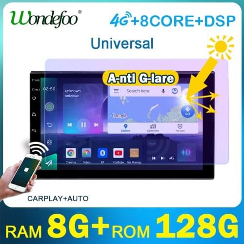 Universal 2 din Car radio android 10 with screen PX6 For Nissan X-Trail Sentra Qashgai HYUNDAI Accent Vema Tucson Outlander s60