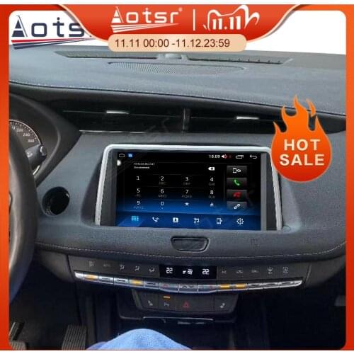 6GB+128GB GPS Multimedia Player For Cadillac XT4 Android 10.0 Radio Touch Screen Navigation DVD Video Head Unit Stereo Carplay