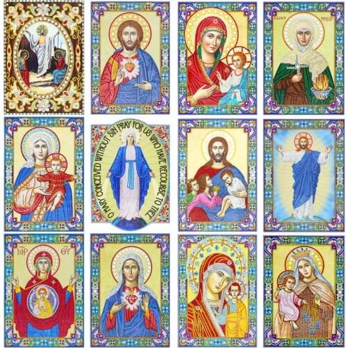 New style, 5D crystal religious leader special diamond painting, DIY diamond painting embroidery painting