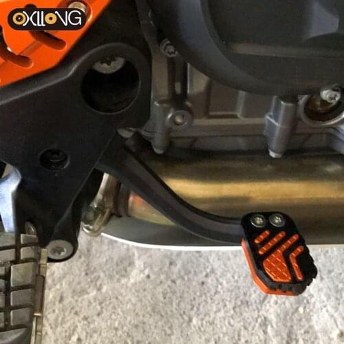 Foot Brake Lever Pedal Enlarge Extension Rear Brake Peg Pad Extender For 790 Adventure /S/R 690 Enduro 1290 Super Adventure