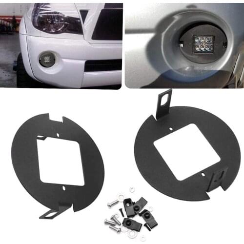 Front Bumper Fog Light Mounting Bracket Lower Brackets for Toyota 2007-2013 Toyota Tacoma 2005-2011
