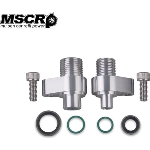 AC Compressor Adapter Fittings Kit for Denso 10S17F & 10S20F Parts Accessories Replacement MSCRP-124500