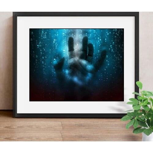 Diamond Mosaic Halloween Diamond Embroidery Hand Terror Picture Of Rhinestones Handmade Painting With Diamonds