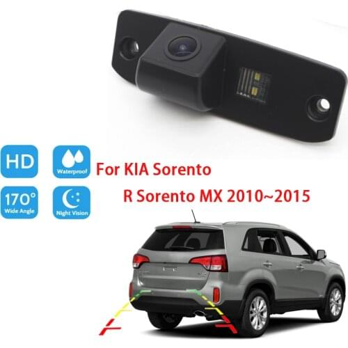 Car Rear view reverse Camera For KIA Sorento R Sorento MX 2010 2011 2012 2013 2014 2015 CCD Full HD Night Vision Car Camera