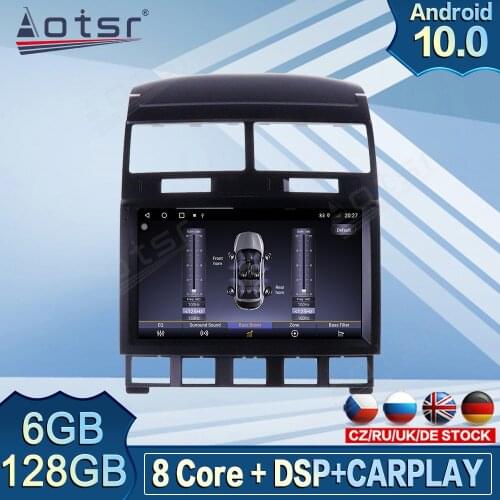 128GB Carplay Car GPS Navigation Multimedia Player For Volkswagen Touareg GP 2002 - 2010 Autoradio Android Radio Tape Recorder