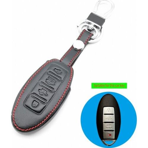 Car Remote Key Cover Case Key Chain For Infiniti EX FX G25 G37 FX35 EX25 EX35 FX37 EX37 Q60 QX50 QX70 for Nissan Key Case