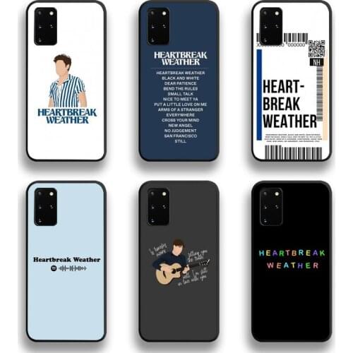 Niall Horan Heartbreak weather Phone Case For Samsung Galaxy S21 Plus Ultra S20 FE M11 S8 S9 plus S10 5G lite 2020