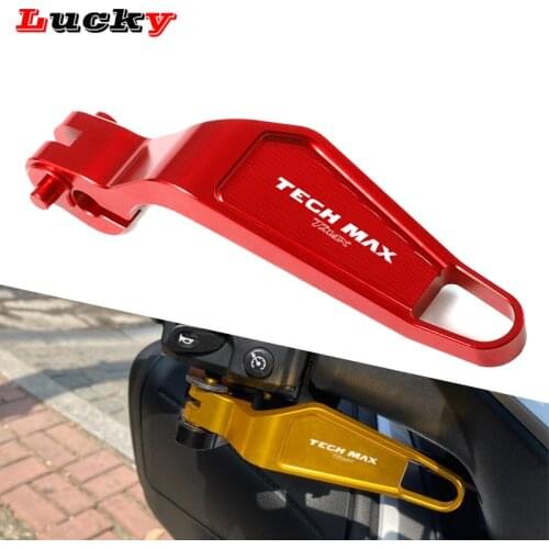 CNC Motorcycle Aluminum Parking Hand Brake Lever For YAMAHA T-MAX 560 Tech Max TMAX 560 2019 2020