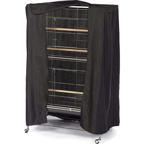 Large Bird Cage Cover,Pet Cockatiel Cage Cover, Good Night Bird Cage Protectors Large Parrot Cage Cover Durable Fabric