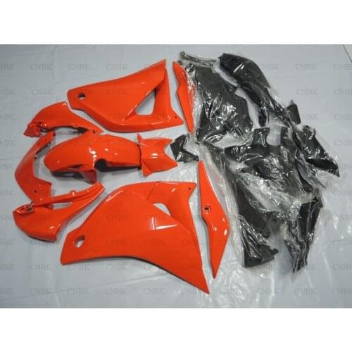 For CBR 250 RR 2011 - 2014 Bodywork CBR250 RR 2014 Orange Bodywork CBR250 RR 2012 Fairings Unpainted