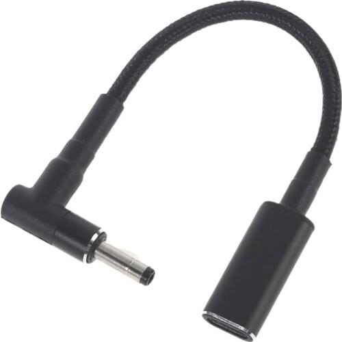 Type-C to DC 4.0X1.7mm Cord PD 100W Digtal Product Accessories Durable Data Wire N0PB