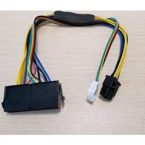 ATX PSU Power Supply Cable 24P to 6P for HP Z220 Z230 SFF Mainboard Server Workstation M3K5
