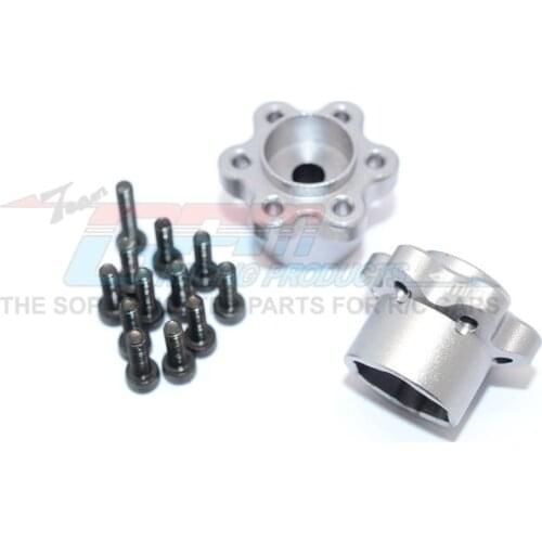 GPM ALUMINIUM 2.2 WHEEL HUB ADAPTERS (14MM THICKNESS) For AXIAL YETI SCORE AX90068 RC Upgrade