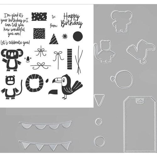 Metal Cutting Dies and Stamps Stencils For DIY Scrapbooking Photo Album Decor Die Cut Embossing Paper Card Crafts Making