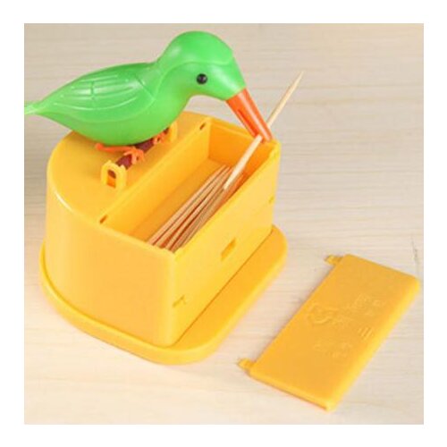New Toothpicks Holder Cute Hummingbird Toothpick Dispenser Gag Gift Cleaning Teeth Secret Stash Tandenstokers Toothpick Case